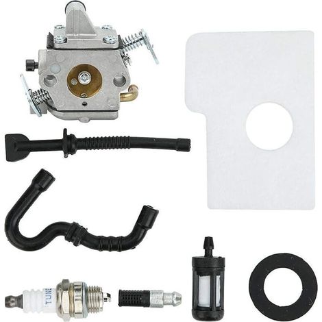 Tonysa Kit De Carburateur Pour Ms170 Ms180 Aluminium Haute Qualité Installation Facile Usage Intensif Pour Professionnels