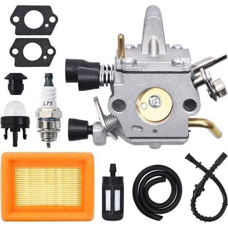 Carburateur Pour Tondeuse À Gazon Stihl Fs120, Fs200, Fs250, Fs300, Fs350, Fr350. Accessoires Pour Fs 250. Kit Carburateur Avec Filt