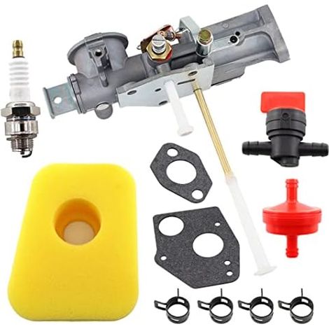 Carburateur Compatible Briggs & Stratton 5 Cv – Avec Joint, Filtre À Essence Et Filtre À Air – Performance Optimale Pour Moteurs