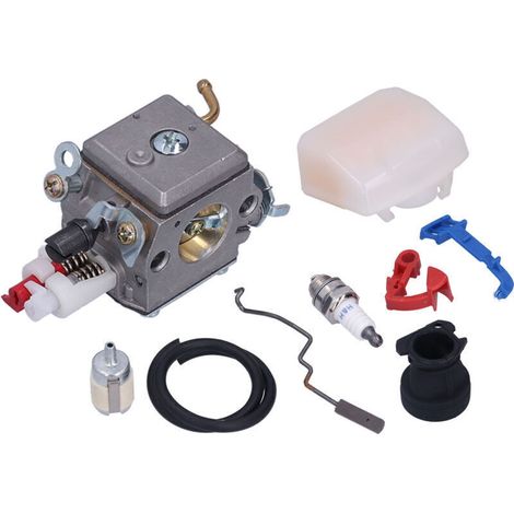 9 Pièces/ensemble Carburateur Collecteur D'Admission Filtre À Carburant Kit 503869601 Adapté Pour Husqvarna 350 346xp 353 340 345