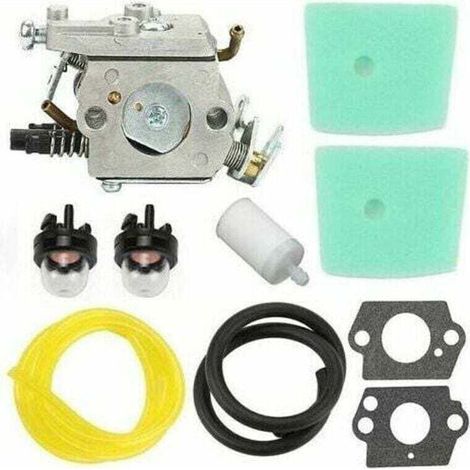 Carburateur De Tondeuse À Gazon Pour Husqvana 123 223 322 323 325 326 327 Pour Zama C1q-el24 Tondeuses Carb 503283401 Carburateur Filtre À Air-chrom