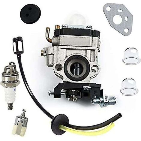 Carburateur Pour Kawasaki Th23 Th26 Th34 23cc 25cc 26cc Kit De Bougies D'Allumagecadeau De G