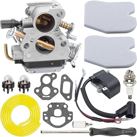 Carburateur De Bobine D'Allumage Filtre À Air Pour Husqvarna 235 235e 236 236e 240 240e 120 Mark Ii Tronçonneuse Pour Jonsered Cs2234 Cs2238 Cs2234s Cs2238s C1t-w33c 586936202 574719402
