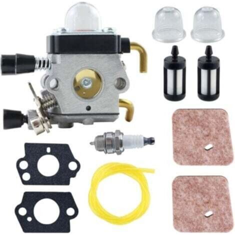 Kit Carburateur Complet Pour Débroussailleuse Stihl Fs80 Hl75 Ht70 Ht75 Sp85 Fs85r Avec Filtre Bougie Et Durites