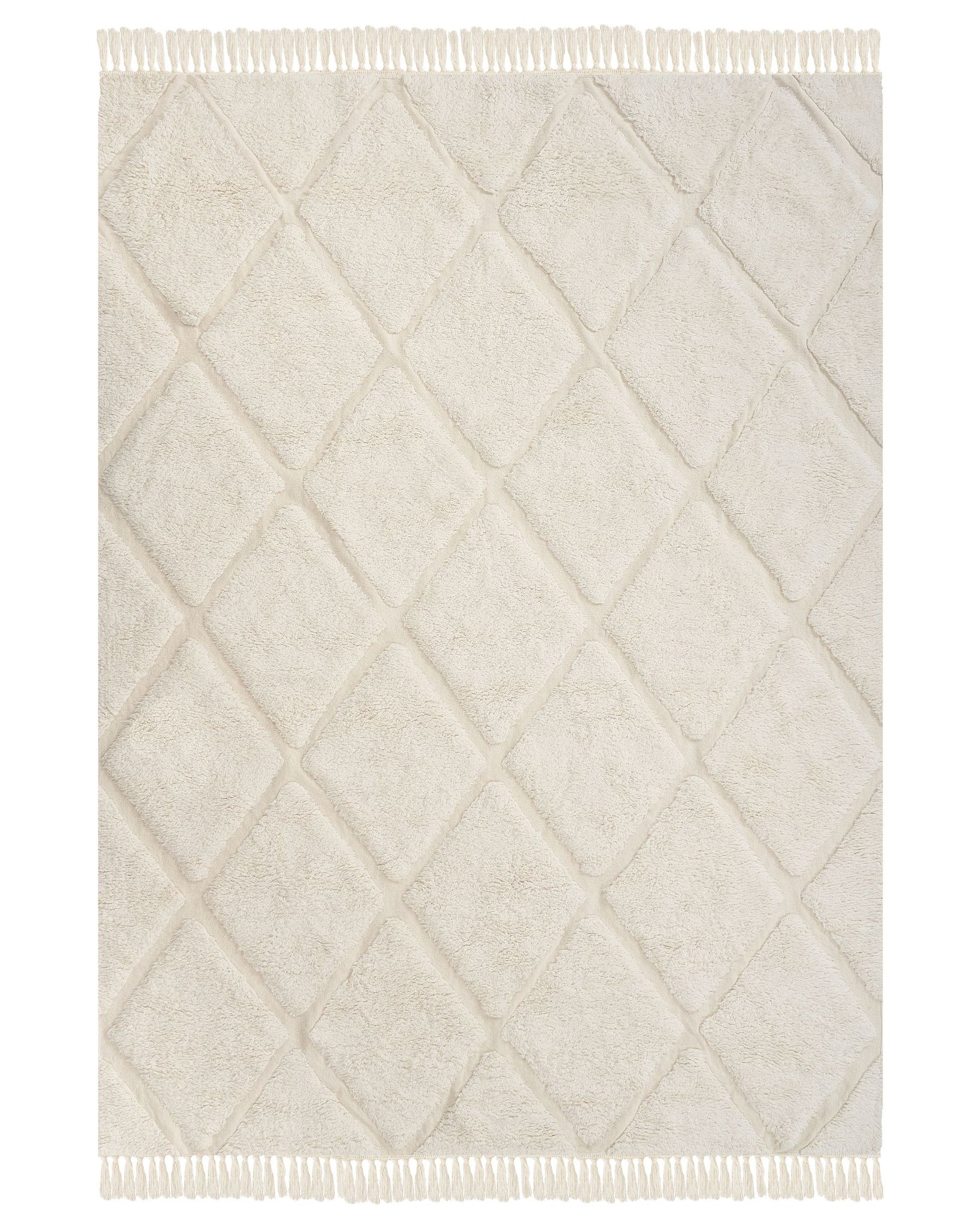 Kinderteppich Xeldem Hellbeige 160 X 230 Cm Baumwolle