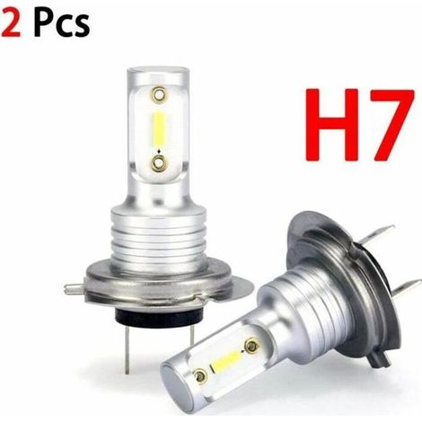 Lucky-88 – H7 Led-lampen 8000 Lm 6000 K – Fern-/abblendlicht – Ip68 Wasserdicht – Einfache Installation Für 12/24-v-fahrzeuge