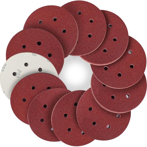 Freosen – 150-mm-schleifscheibe – 100er-packung – Verschiedene Körnungen 40/80/120/180/320/600/800/1000/1500/2000 – Zum Schleifen Von Metall, Holz Und Kunststoff