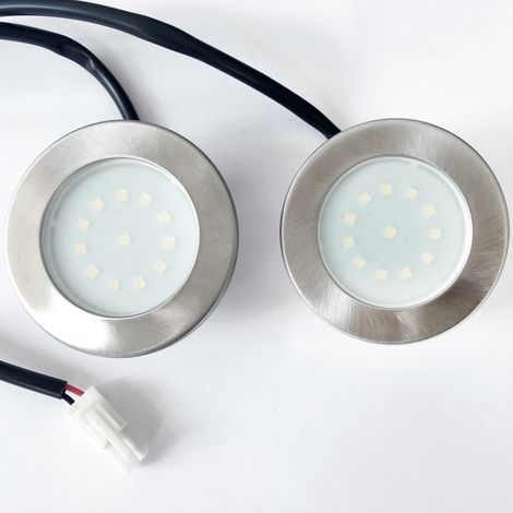 2er-packung 1,5-w-led-lampen (kaltweiß) – Ersatz Für Dunstabzugshauben Der Viesta Dhx-serie – Kabel Inklusive – 90 Lumen, 12 V