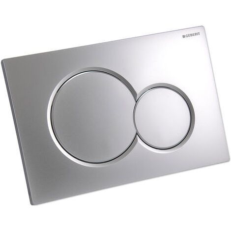 Passend Für Geberit Sigma01 Wc-betätigungsplatte (rund, Modell 115.770, Silber Matt).
