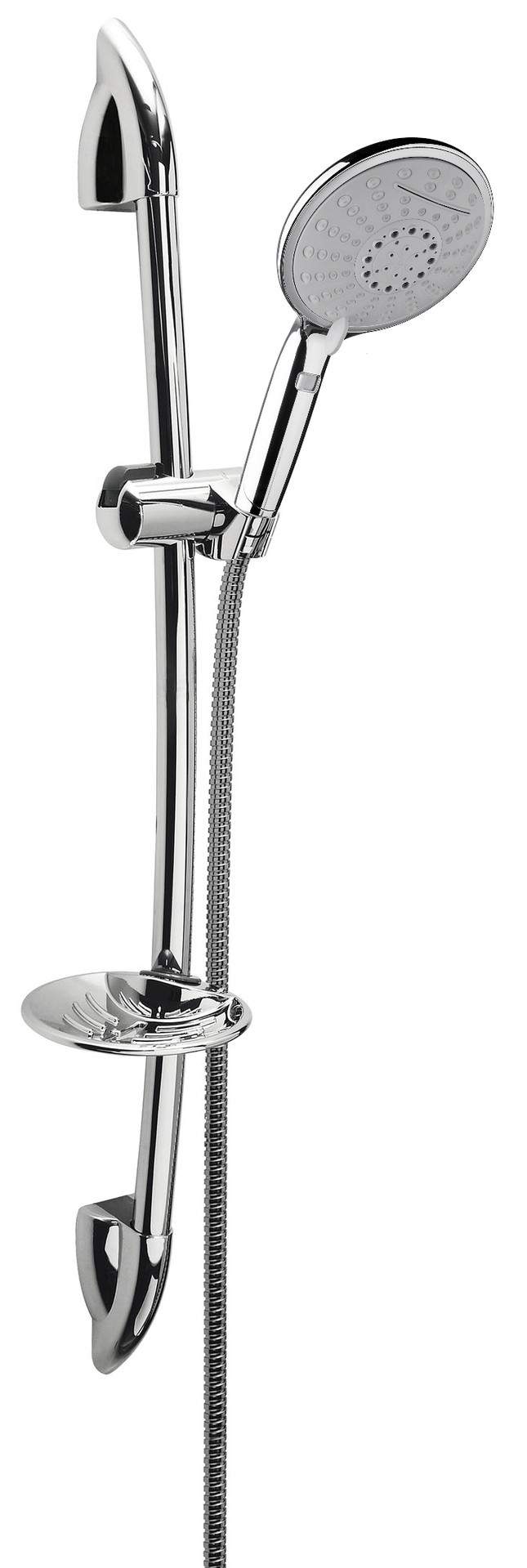 Duschschiene Mit Wasserfallfunktion Damast 14446 Chrom