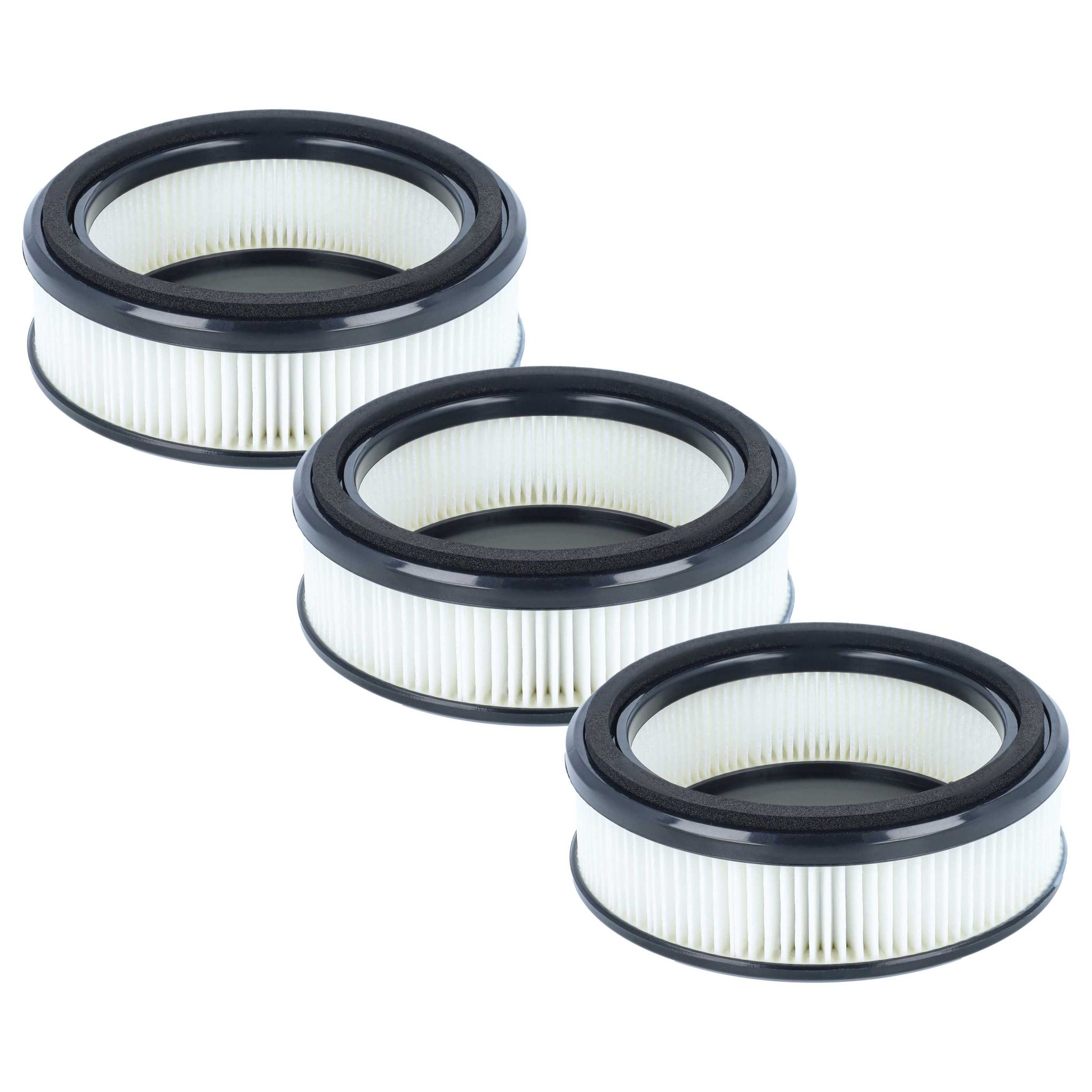 Vhbw 3 Staubsaugerfilter Ersatz Für Nilfisk 128389457 Für Staubsauger - Hepa-filter Schwarz Weiß