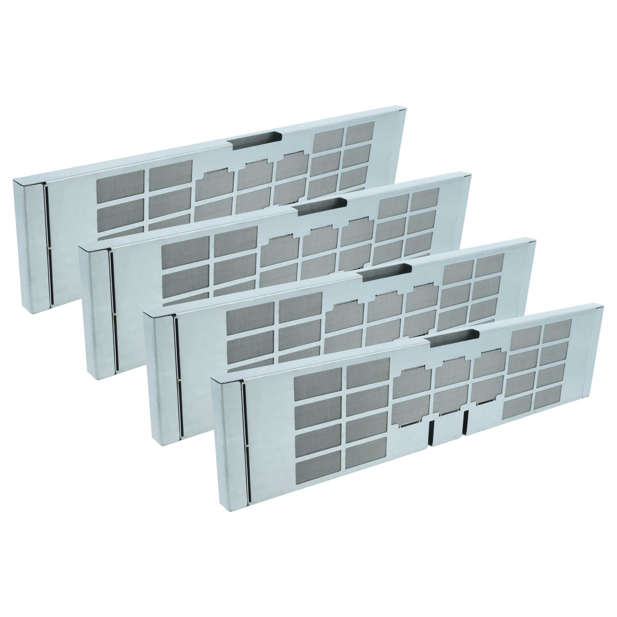Vhbw 4x Longlife-aktivkohlefilter Ersatz Für Miele 4058405366494, Dkf 21-r Für 10271460 Für Dunstabzugshaube, Regenerierbar