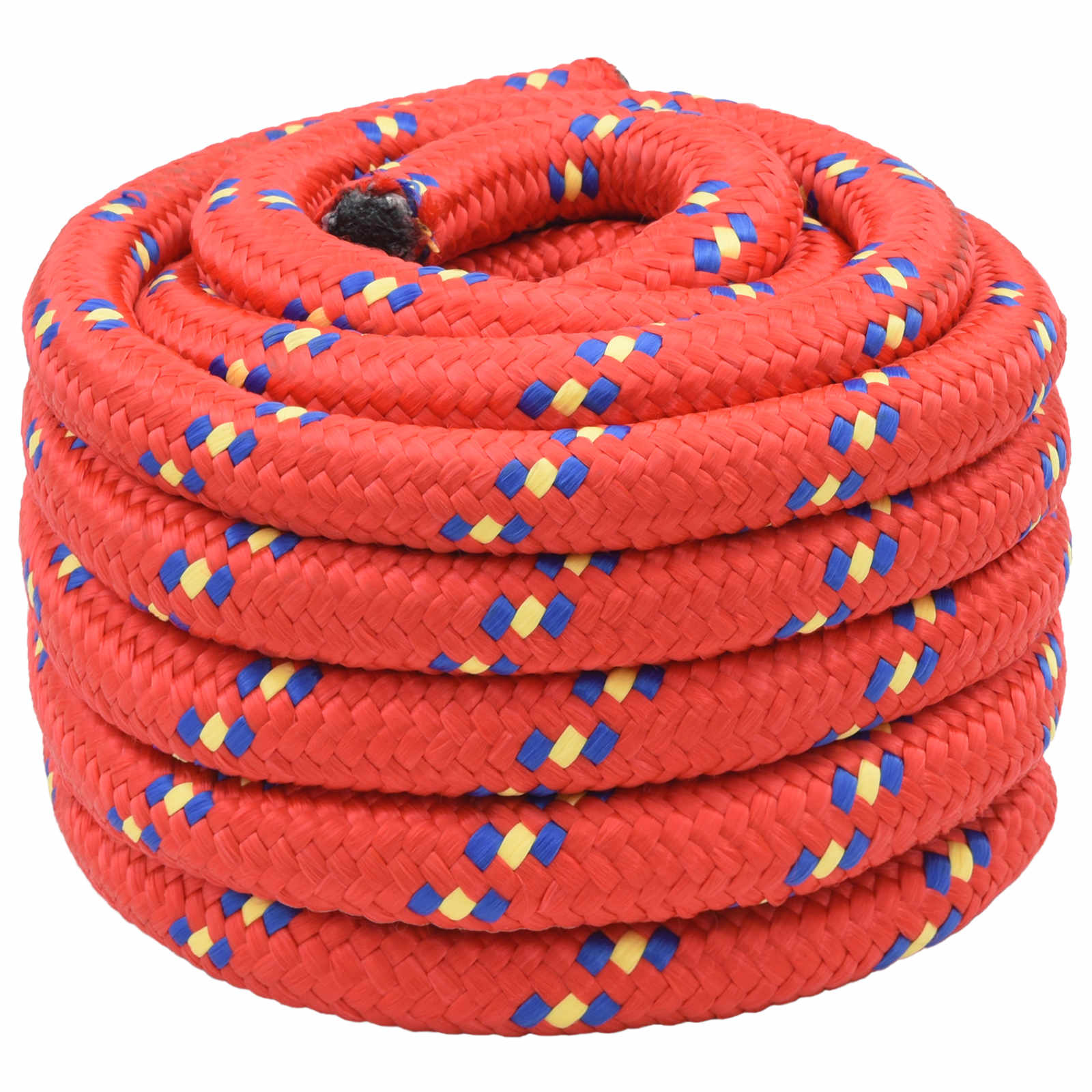 Mehrzweck-allzweckseil 30 Mm 50 M Rot Pp 5400 Kg Max. Traglast Vidaxl