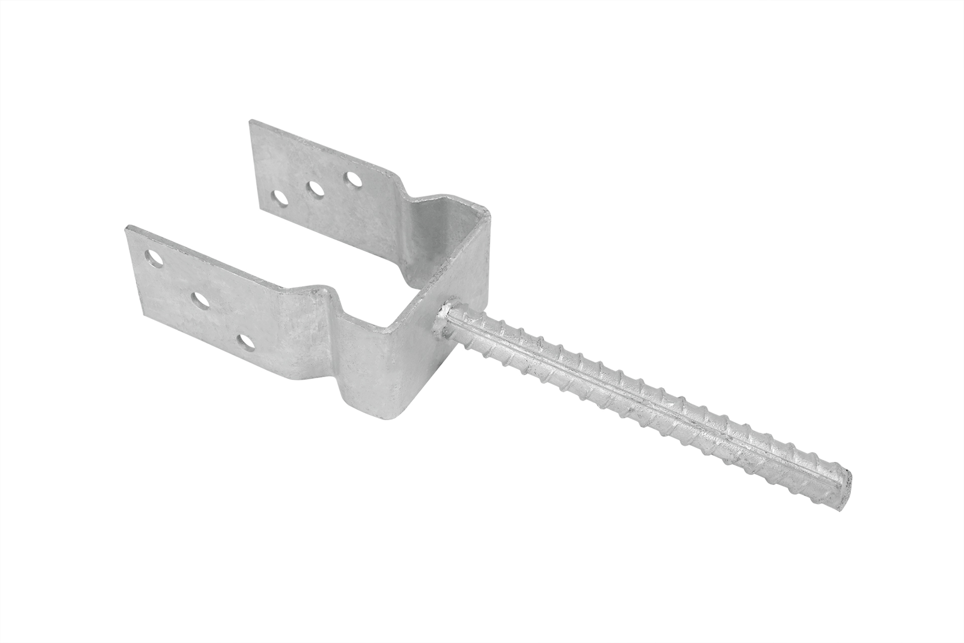 Pfostenträger Zum Einbetonieren Für 9 X 9 Cm Pfosten Mit Nut -