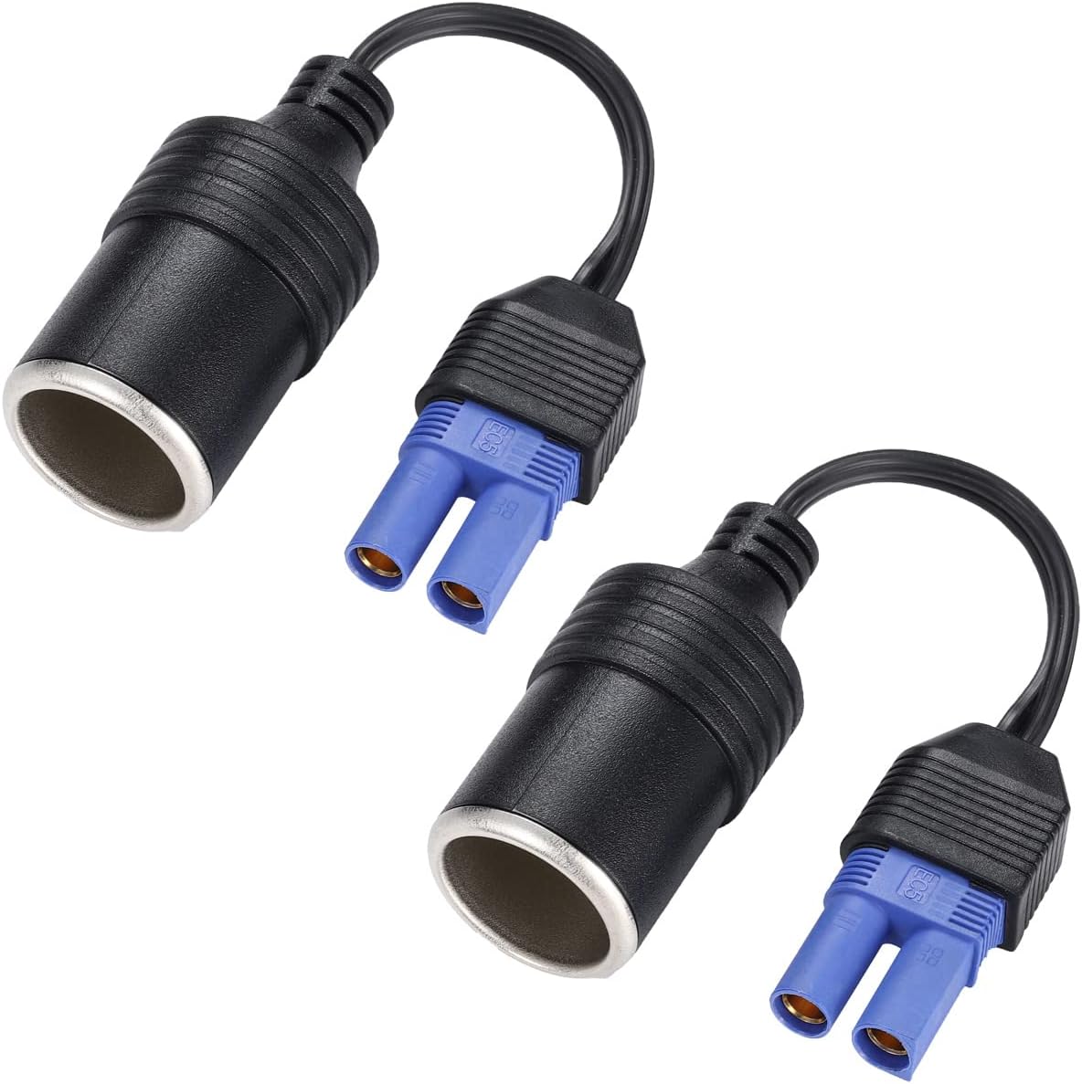 2-teiliger Ec5-zigarettenanzünderstecker-adapter Für Mini-autobatterie-booster, Ec5 Mini-auto-starthilfe