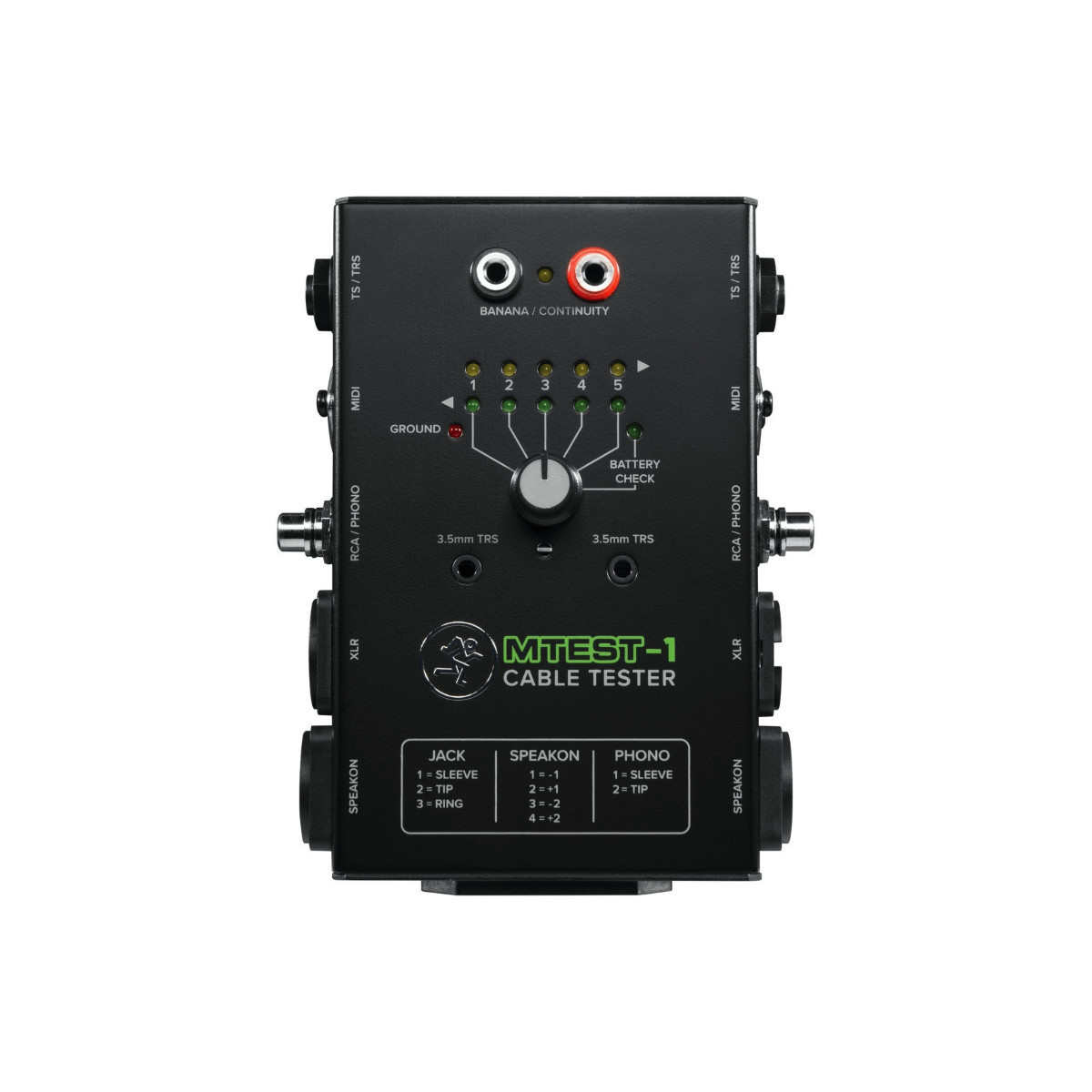 Mackie Tester Mtest-1 Für Audiokabel