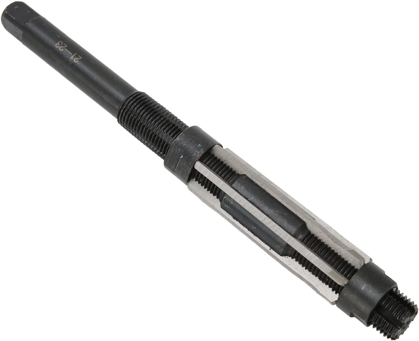 Verstellbare Handreibahle, Reibahle Mit Gerader Nut, 6-schneidiges Fräswerkzeug, Handreibahle Zum Bohren Von Löchern In Metall Und Holz (23-26 Mm)