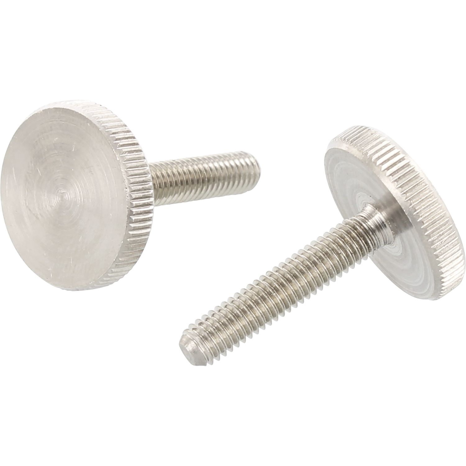 Rändelschrauben M4x10 - Rändelschraube Niedrige Forme Form Ideal Zum Anziehen Und Lösen Mit Der Hand, Edelstahl A1 - 50 Stück