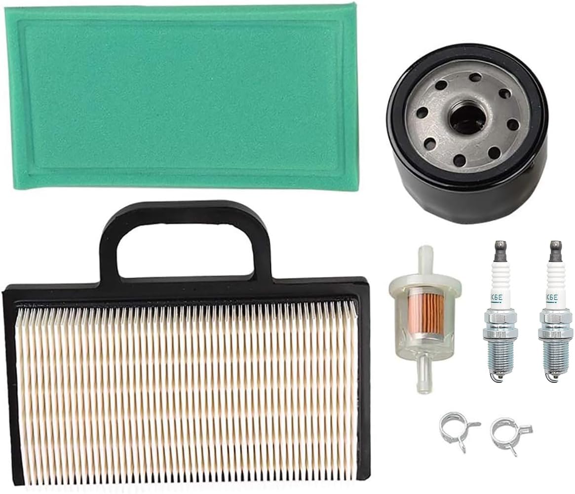 698754 273638 Luftfilter 691035 Kraftstofffilter 696854 Ölfilter Zündkerze Für Briggs Intek Extended Life Series V-twin 18-26 Ps Rasenmäher