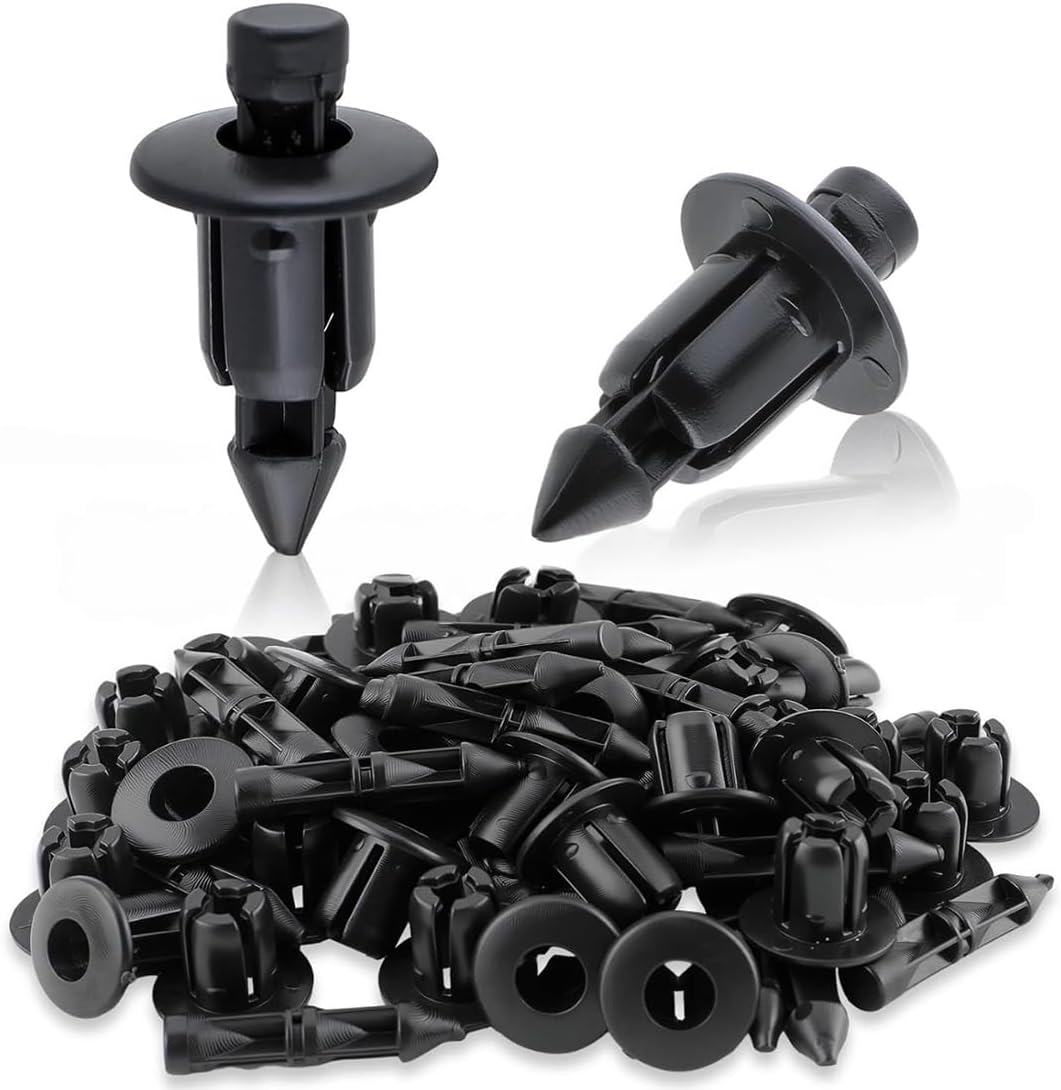 100 Stück Kunststoffnieten Für Fahrradverkleidungen, Befestigungsklammern, Clips, Verkleidungsclips Für Yamaha, Kawasaki, Suzuki