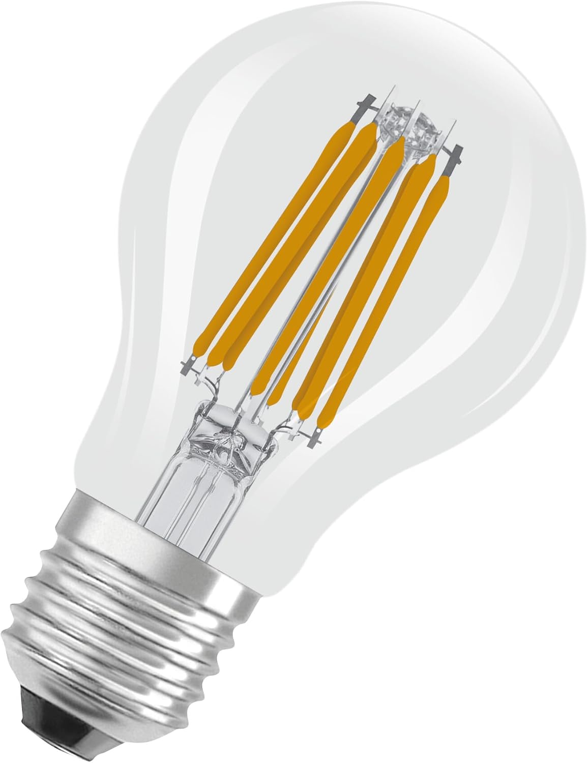 Hocheffiziente Led-lampen Der Energieeffizienzklasse A, Vorteilspackung Mit 5 Lampen, Ersetzt 100-w-glühlampen, Warmweiß, E27, Glasfaden