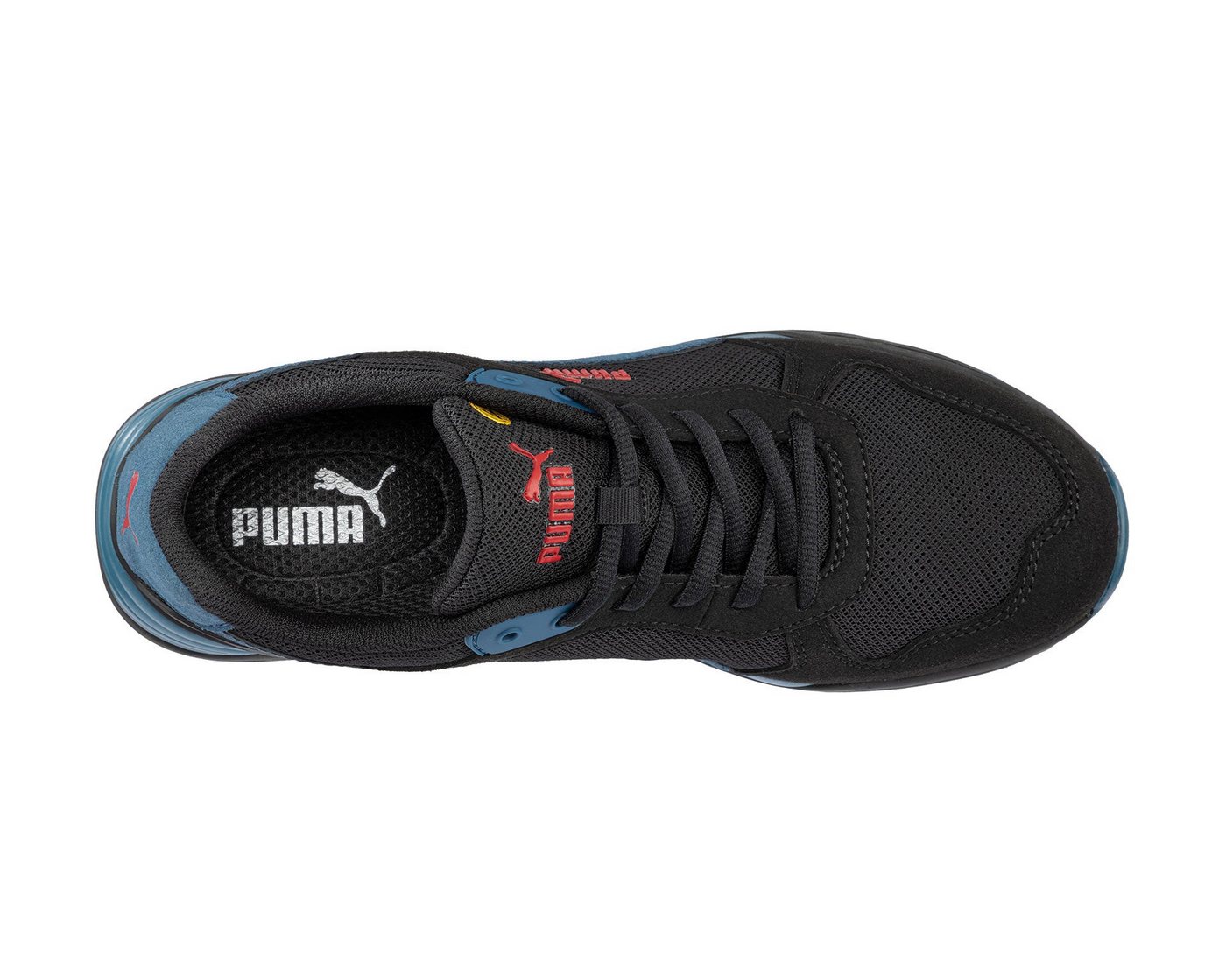 Puma Safety Sicherheitsschuhe Frontside Low - Schwarz/blau- S1ps - Größe 44 Bild 3