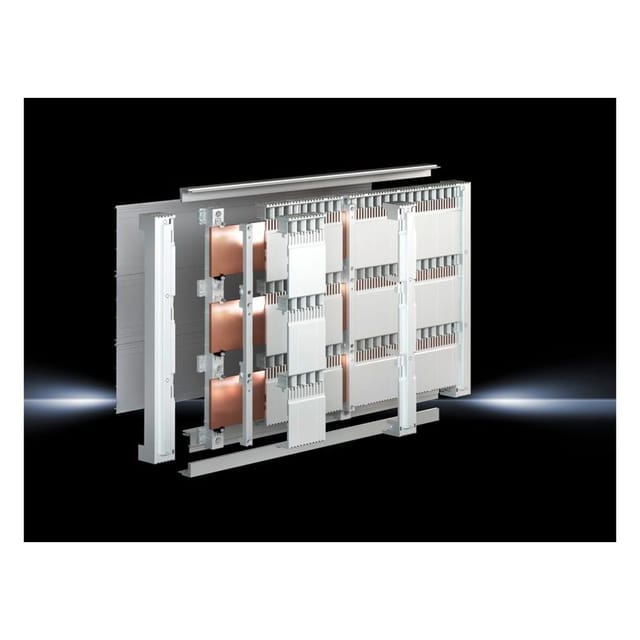 Rittal Sammelschienenhalter 3polig 185mm E-cu 40-120x10mm Ve2st. 9677500
