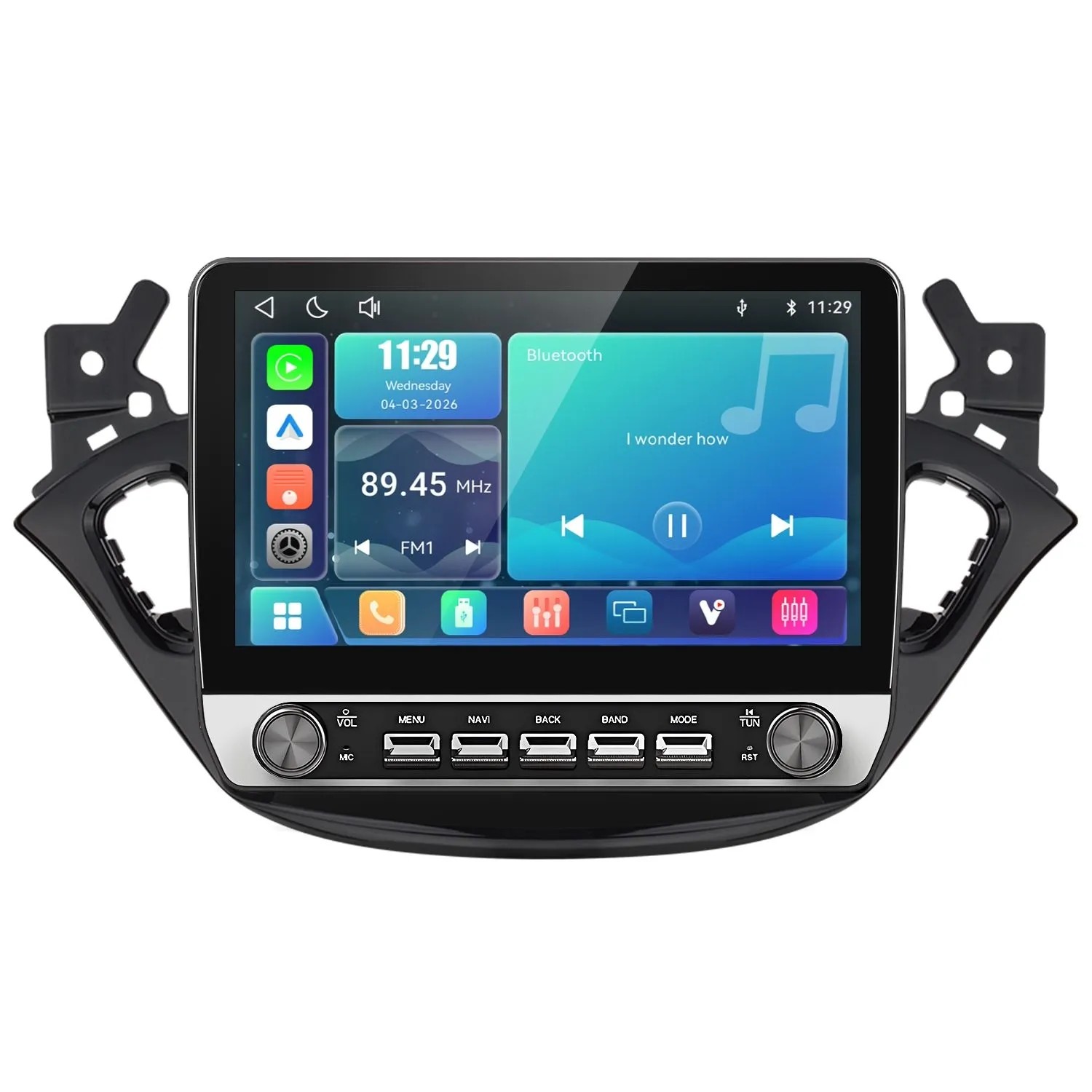 Junsun Autoradio Für Opel Corsa E 2015-2019 Adam 2013-2016 Linux Mit Tasten + Drehknopf