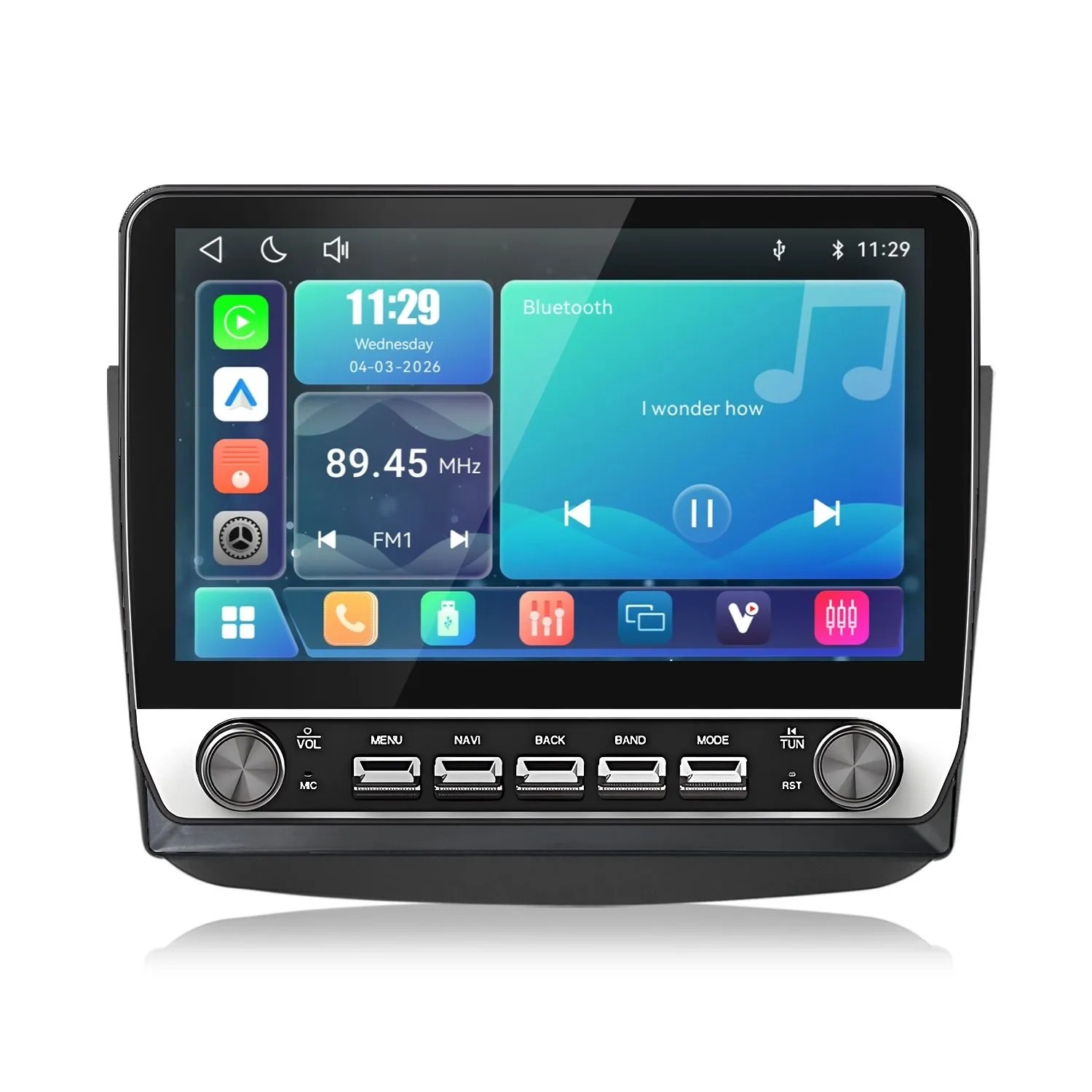 Junsun Autoradio Für Benz Vito 2 W639 Viano 2 2003-2015 Linux Mit Drehknopf