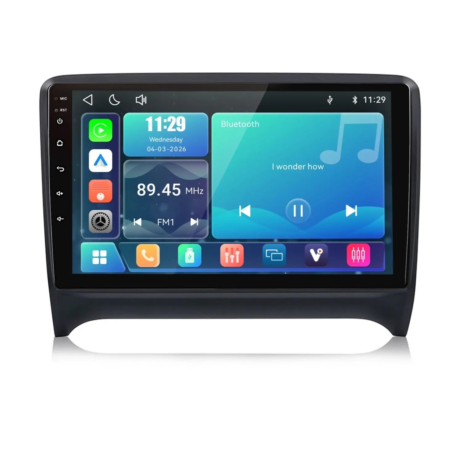Junsun Autoradio Für Audi TT 2 2006-2014 Linux
