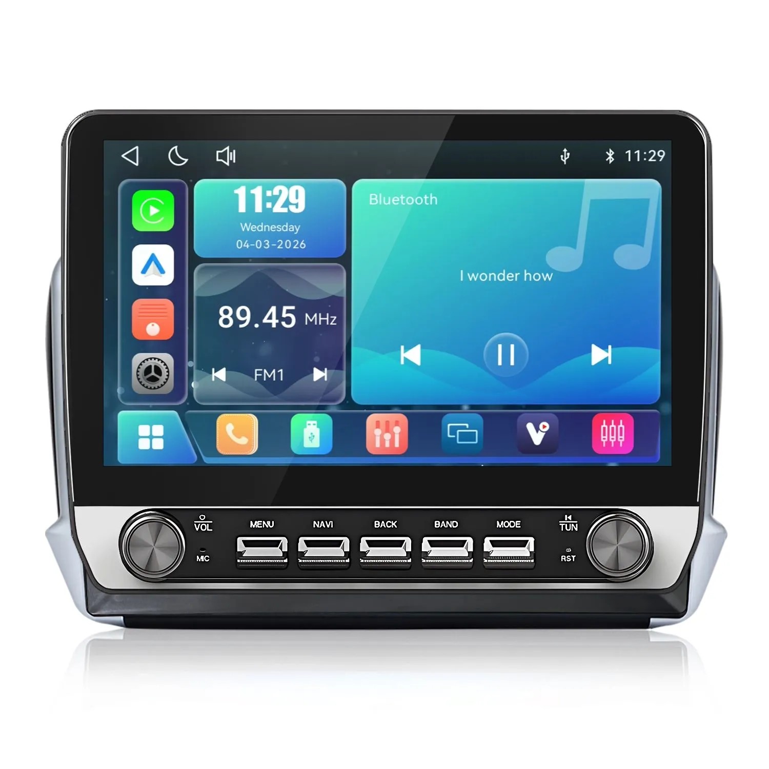 Junsun Autoradio Für Peugeot 2008 2013-2017 Linux Mit Tasten + Drehknopf