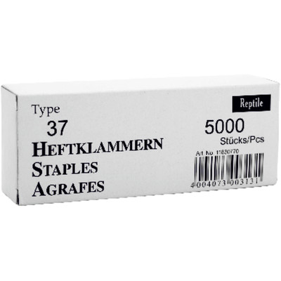 Heftklammer Industriequalität 37/14 5000 Stück