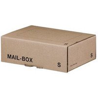Versandbox, 250x175x79mm, Gr. S, für A5+, braun, 69029, extreme Stabilität Bild 2