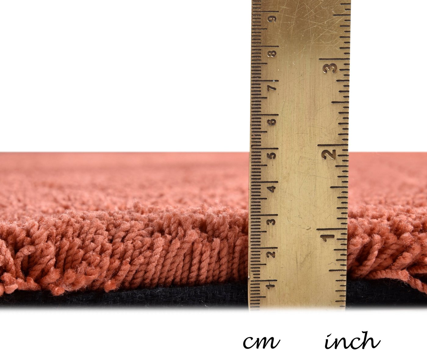 TOM TAILOR HOME Hochflor-Teppich Shaggy Teppich Cozy, oval, Höhe: 25 mm, Uni Farben, Pastell Farben, weich & kuschelig, auch in oval und rund Bild 4