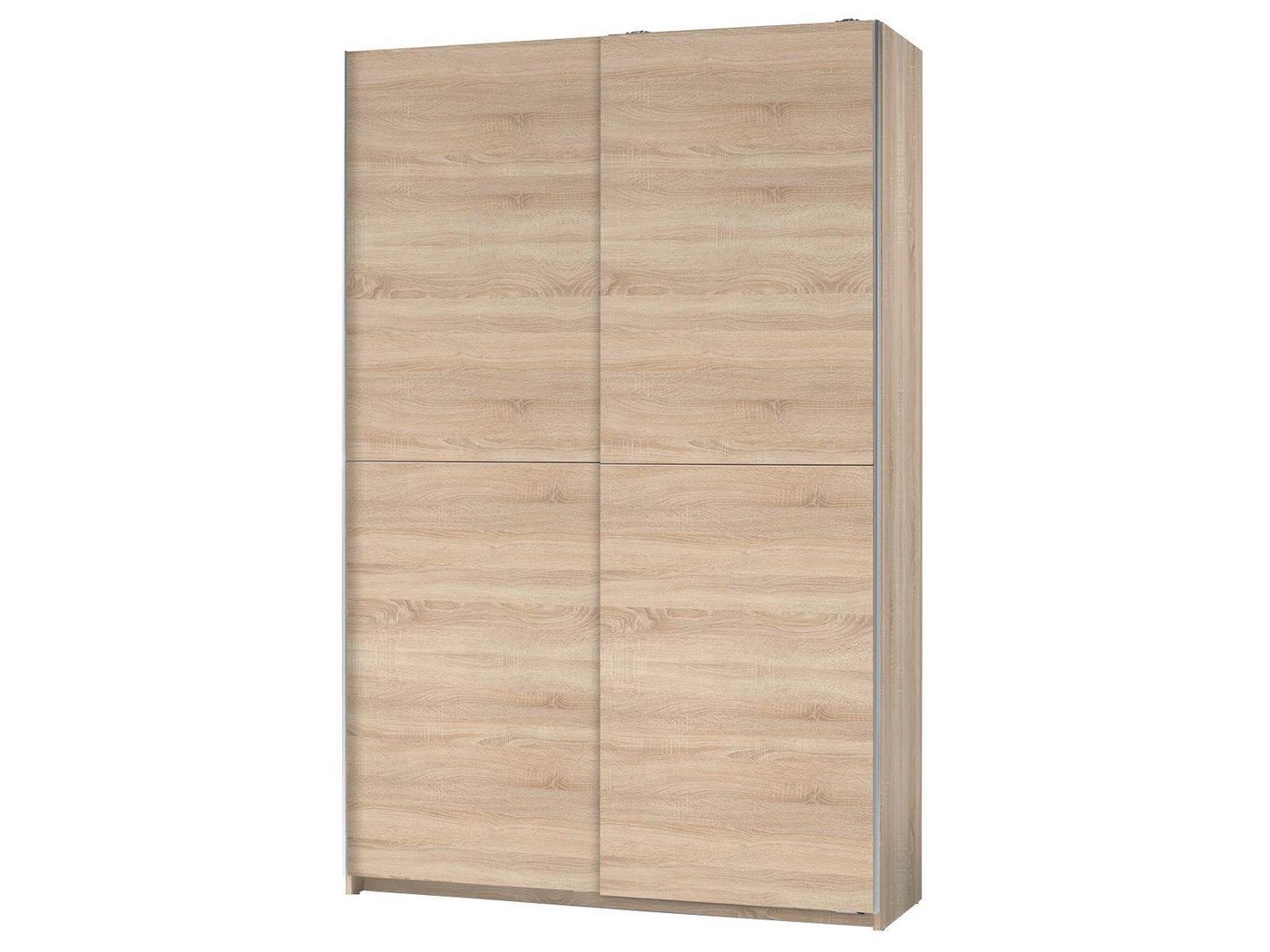 möbelando Schwebetürenschrank Fred 125 x 195,5 x 38 cm (B/H/T) Bild 4