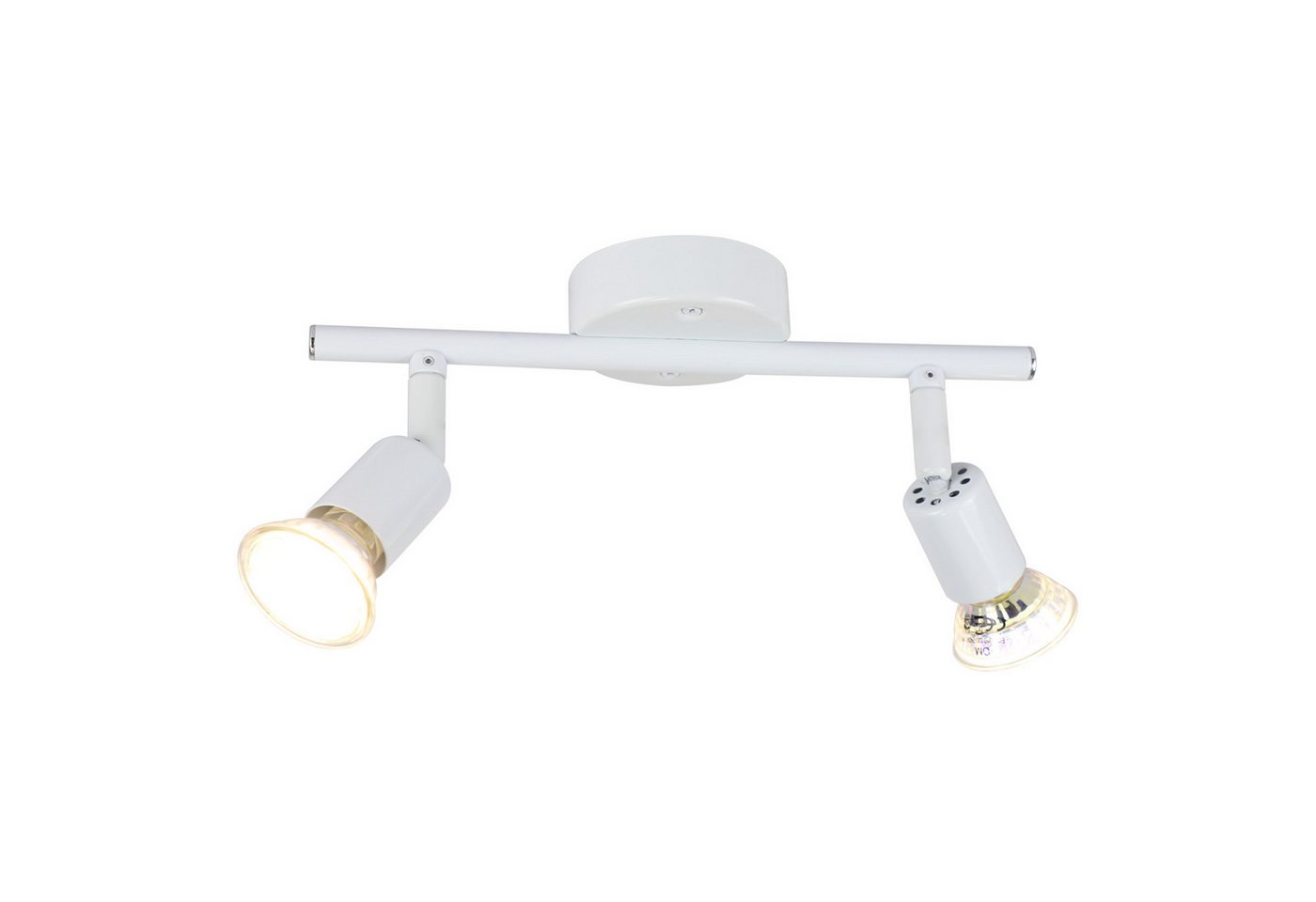 ZMH Deckenstrahler GU10 1/2/3/4 Flammig Modern Deckenleuchte Flur Leuchtmittel Enthalten, LED wechselbar, Schwenbar 350° Industrial Schlafzimmerlampe Bild 2
