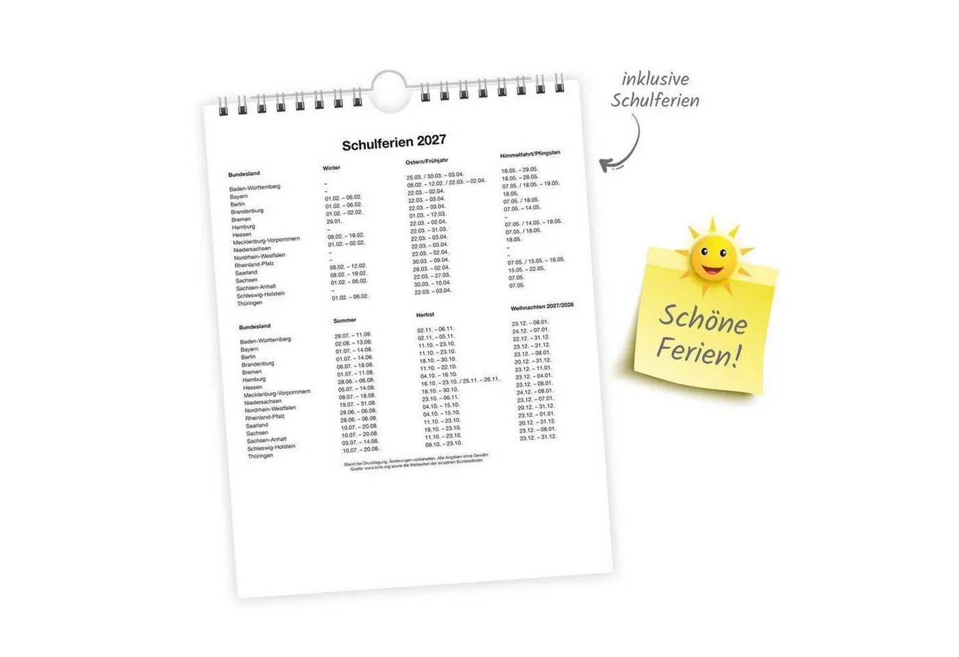Trötsch Verlag Wandkalender TRÖTSCH - Notizkalender zum Hängen Hunde 2027 Bild 3