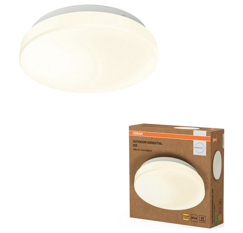 Osram Außen-Wandleuchte OSRAM HOMELIGHTING Outdoor Essential 255mm 18W 830 White 4099854445309 Bild 3