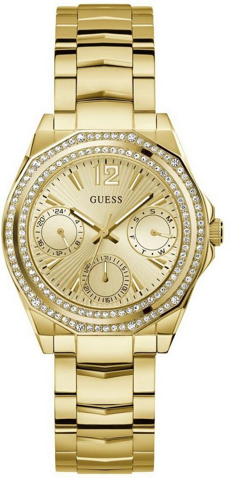 Guess Multifunktionsuhr RITZY GW0685L2, Armbanduhr, Quarzuhr, Damenuhr