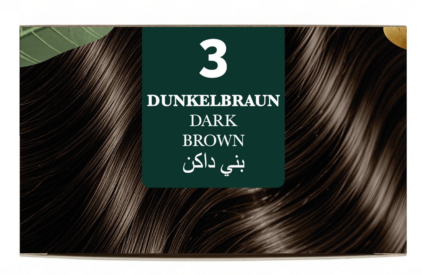Vibella Haarfarbe Haarfärbecreme Nr. 3 Dunkelbraun – Premium-Haarfarbe