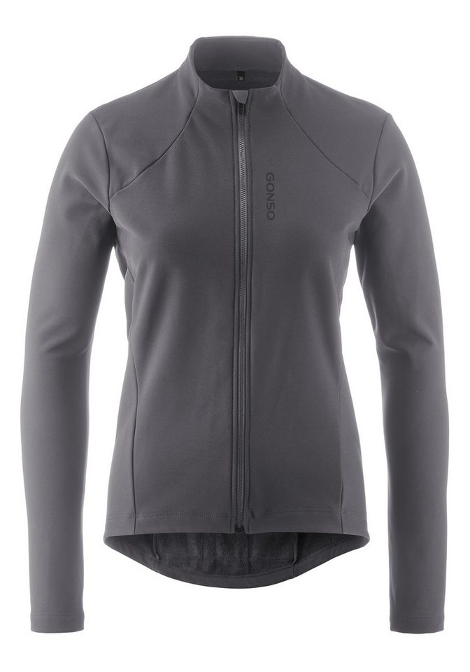 Gonso Radtrikot SITIVO TRIKOT THERM W Damen Fahrradtrikot langarm, isolierendes Full-Zip Trikot, Tight Fit Bild 2