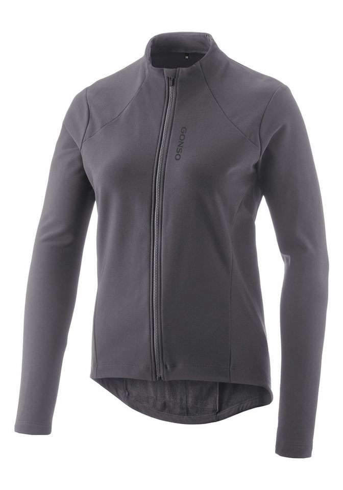 Gonso Radtrikot SITIVO TRIKOT THERM W Damen Fahrradtrikot langarm, isolierendes Full-Zip Trikot, Tight Fit Bild 3
