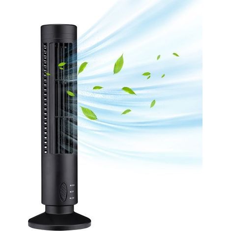 Turmventilator, 2 Geschwindigkeitsstufen, Natürliche Windsimulation, Kompakter Usb-turmventilator, Schlafzimmer/büro