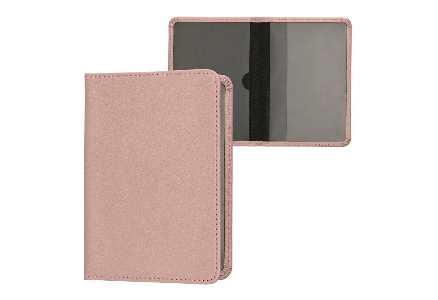 kwmobile Etui Fahrzeugschein Hülle mit Kartenfächern Kunstleder Hülle Fahrzeug Mappe, Tasche Etui für Kfz Zulassungsbescheinigung Führerschein Ausweis Bild 3