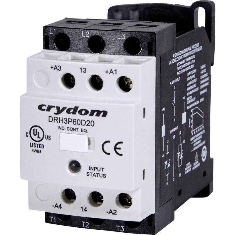 [gebraucht] B-ware Crydom Halbleiterschütz Schütz Nullspannungsschaltend Drh3p60a20 20a
