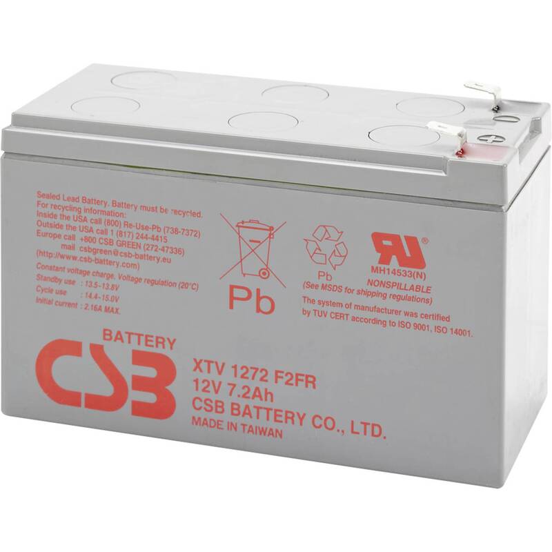 [gebraucht] B-ware Csb Battery Bleiakku Akku Xtv1272 12v 72ah Bleivlies Agm Hochtemperatur