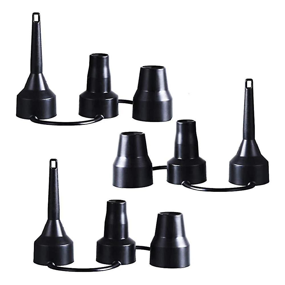Set Mit 3 Luftpumpendüsen, Adapter Zum Aufpumpen Von Teilluftmatratzen