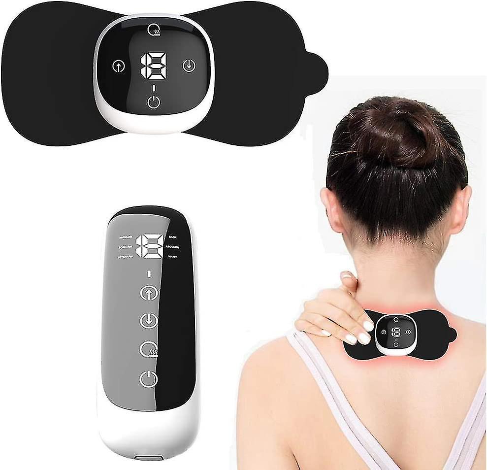 Kabelloses Tens-gerät Zur Schmerzlinderung, Wiederaufladbarer, Beheizbarer Muskelstimulator, Ems-massage