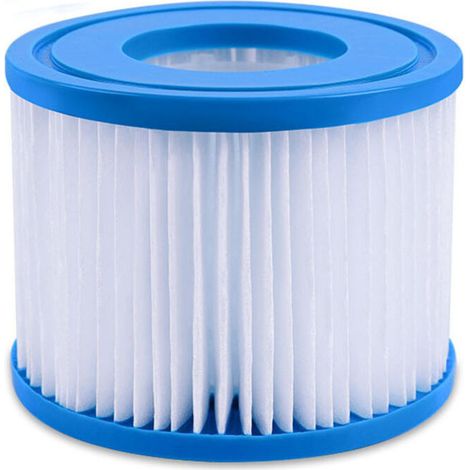 1 X Poolfilter, Bestway Vi Filterkartusche Für Lay-z-spa Miami, Vegas, Monaco. Ersatzkartusche Passend Zum Verwendeten Modell, Produktgröße: 104 Mm × 52 Mm × 80 Mm.