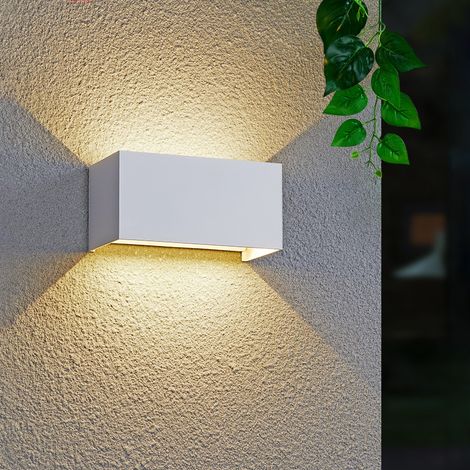 24-w-wandleuchte Für Den Innen- Und Außenbereich, 3000 K Warmweiß, Verstellbarer Lichtkegel, Ip65 Wasserdicht, Schwarze Led-wandleuchte Für Wohn-/schlafzimmer (weiß)